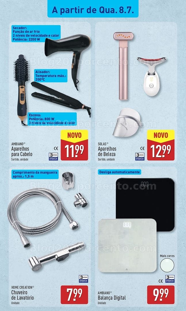 Antevisão Folheto ALDI Promoções de 6 a 12 julho